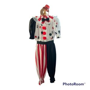 🎃🎃🎃 Handmade Clown / Harley Quinn Costume 🎃🎃🎃